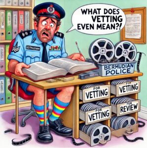 Policing Paradise – ‘Reviewed’, not ‘Vetted’ by the BPS – the difference being?